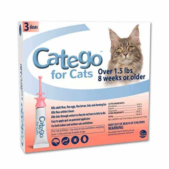 Catego for Cats Flea, Tick and Lice Treatment NextGenRx Pharmacy