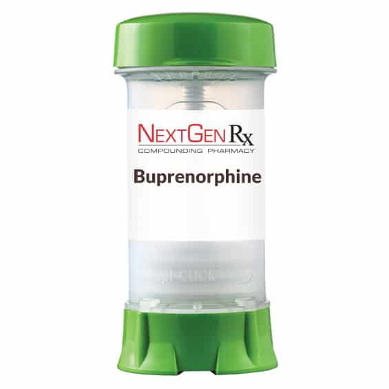 topi Click bottle of buprenorphine oral paste pet medications