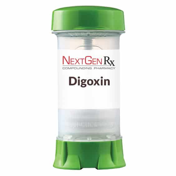 Topi Click bottle of digoxin oral paste pet medications