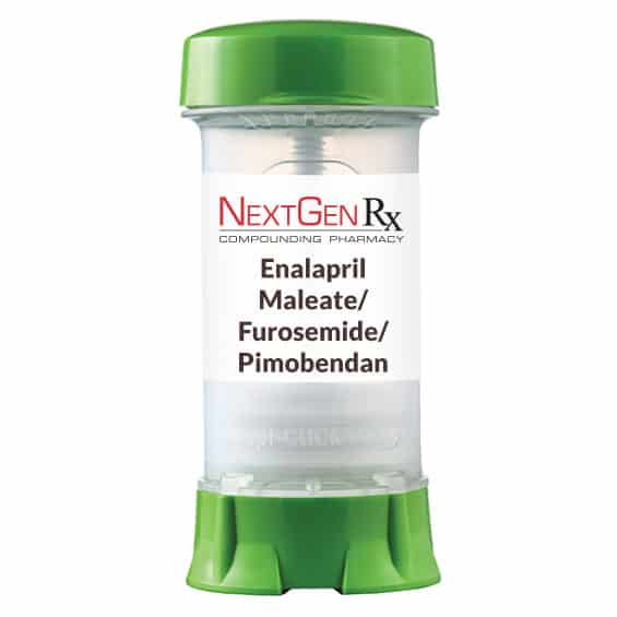 Topi Click bottle of enalapril maleate furosemide pimobendan oral paste pet medication