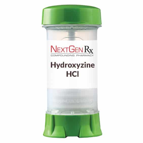 Topi Click bottle of hydroxyzine hcl oral paste pet medications